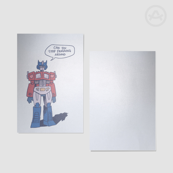 Optimus Prime Motivational Mini-Print | Transformers