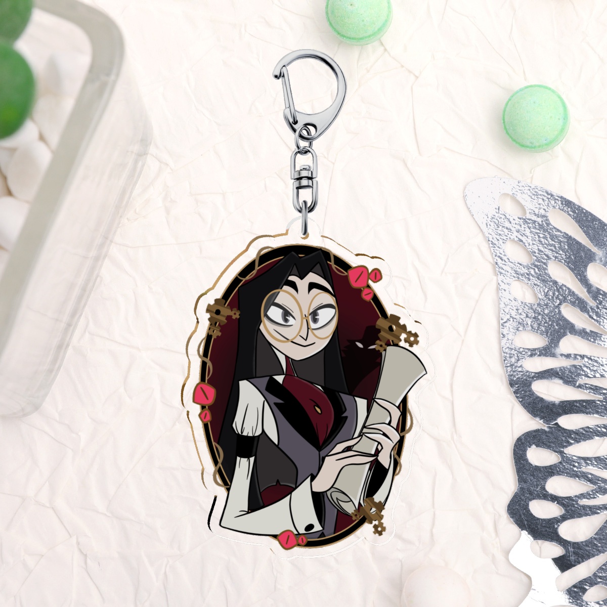 Pendleton Portrait Keychain