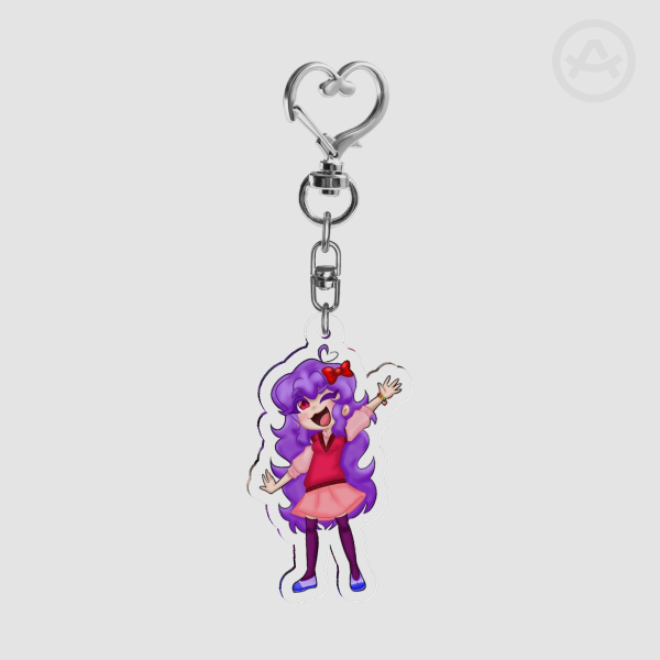 Joy Valentine Acrylic Keychain