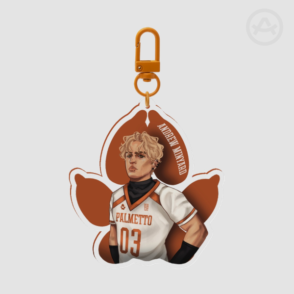 Andrew Minyard Acrylic Keychain