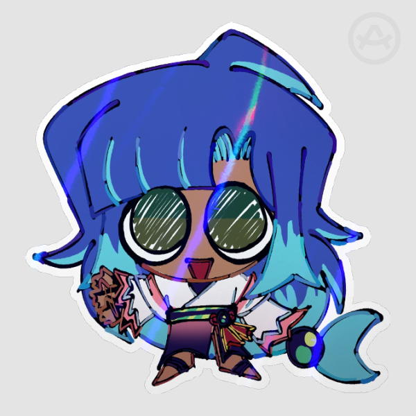 [Oc] Waving Levi Sticker