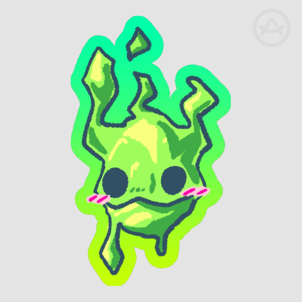 Slime Dude Sticker (Locknar)