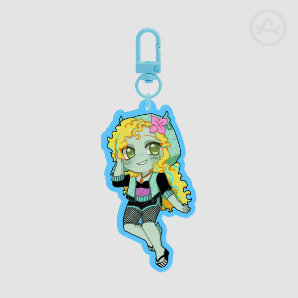 [MONSTER HIGH] Lagoona Blue Acrylic Keychain