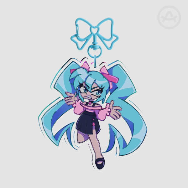 [Vocaloid] Miku Keychain
