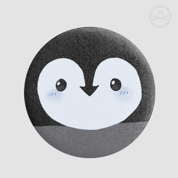 Pengu Plush Badge
