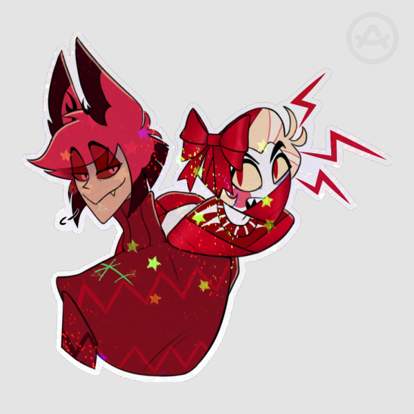 Alastor's Little Gift ||  Die Cut Stickers