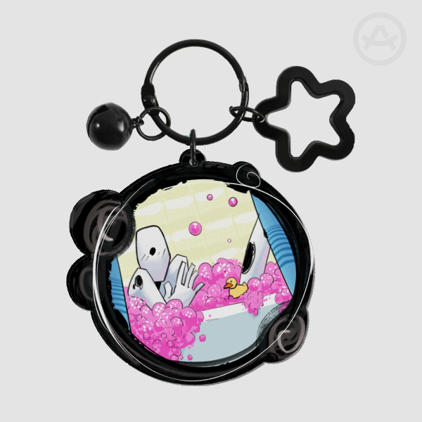 Spot Bubblebath Keychain