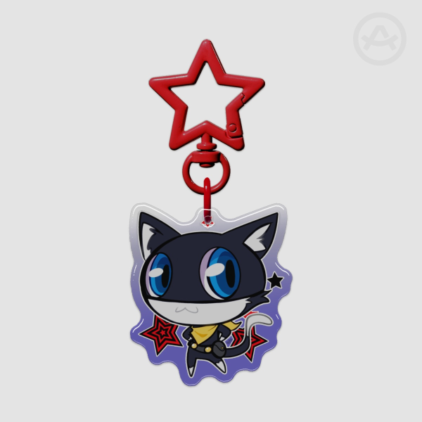 P5 Mona Epoxy Keychain