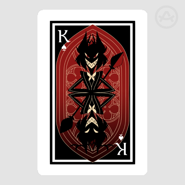 Alastor - King of Spades (Die Cut Sticker)