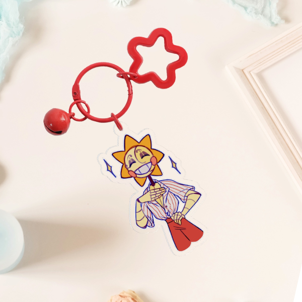 Confident Sundrop Keychain 