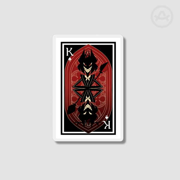 Alastor - King of Spades (Magnet)