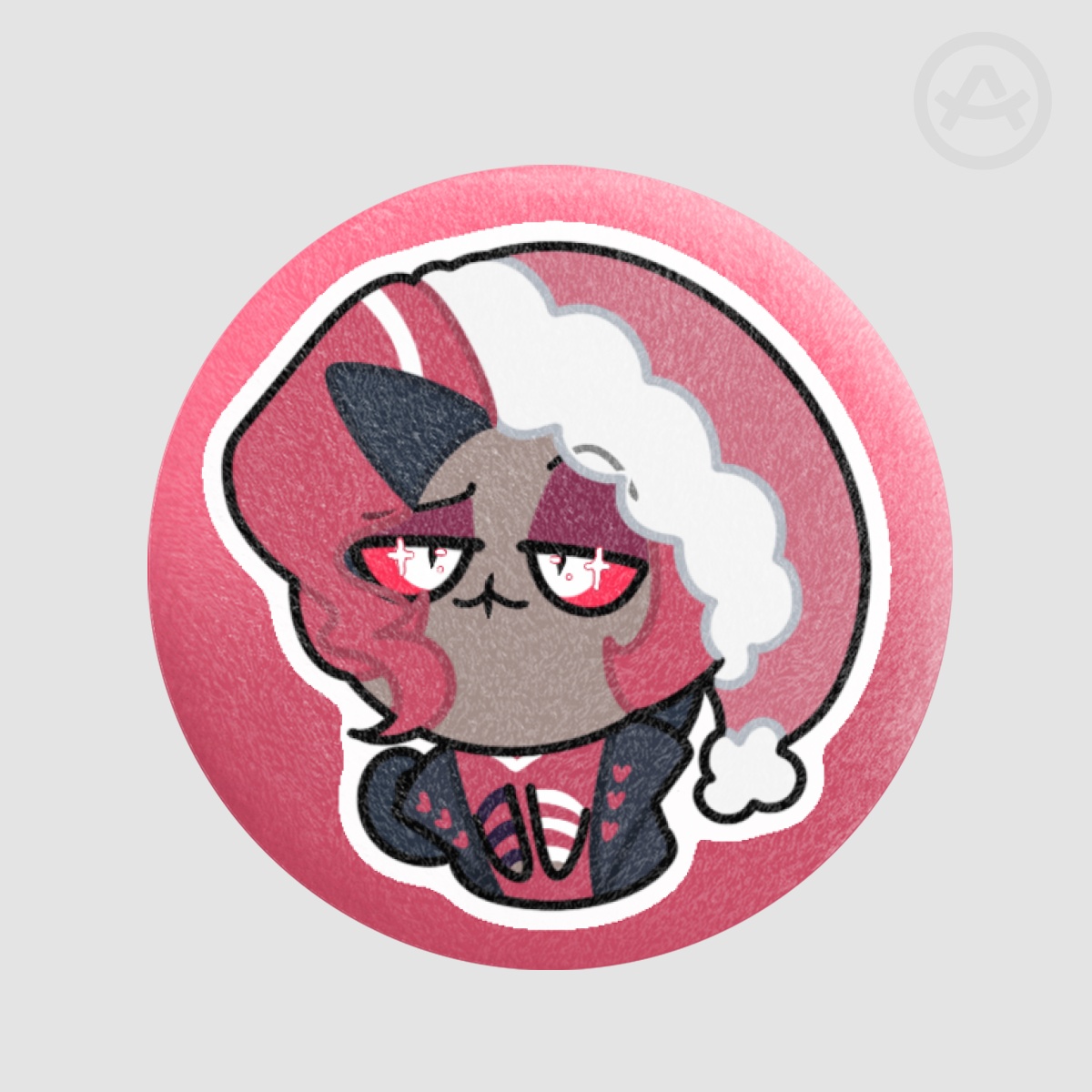 Lil Santa Velvette | Plush Badges