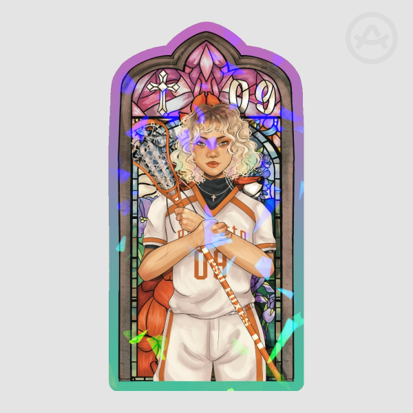 Renee Stained-glass sticker