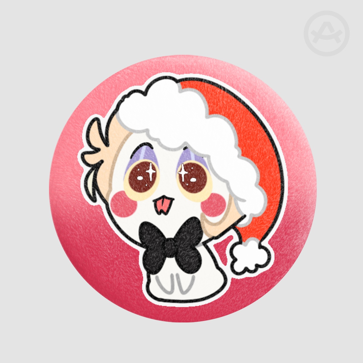 Lil Santa Lucifer | Plush Badges
