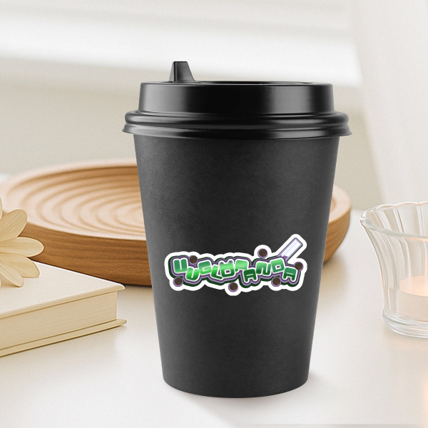 UVGloPanda Die Cut Stickers