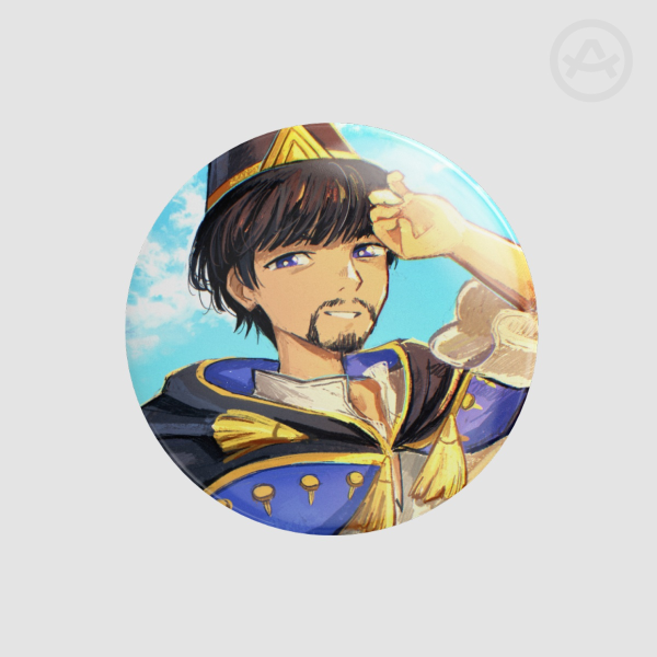 Olruggio Button Badge / Witch hat Atelier