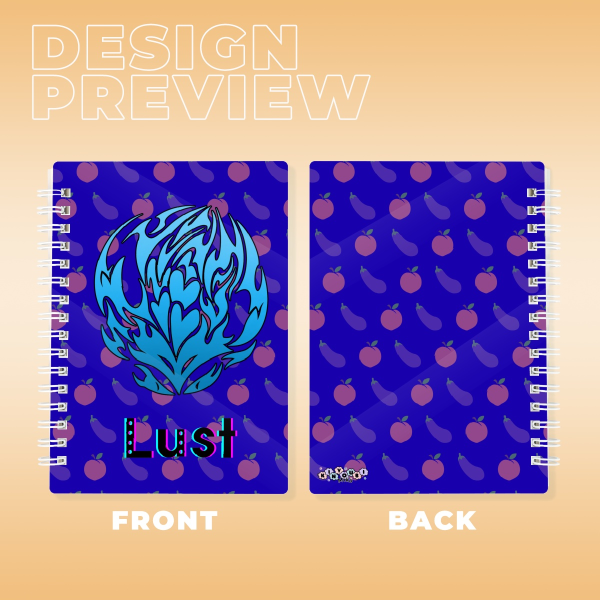 Lust Double-side Spiral Notebook