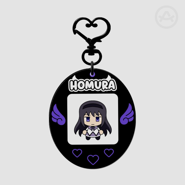 Homura Tamagotchi Keychain