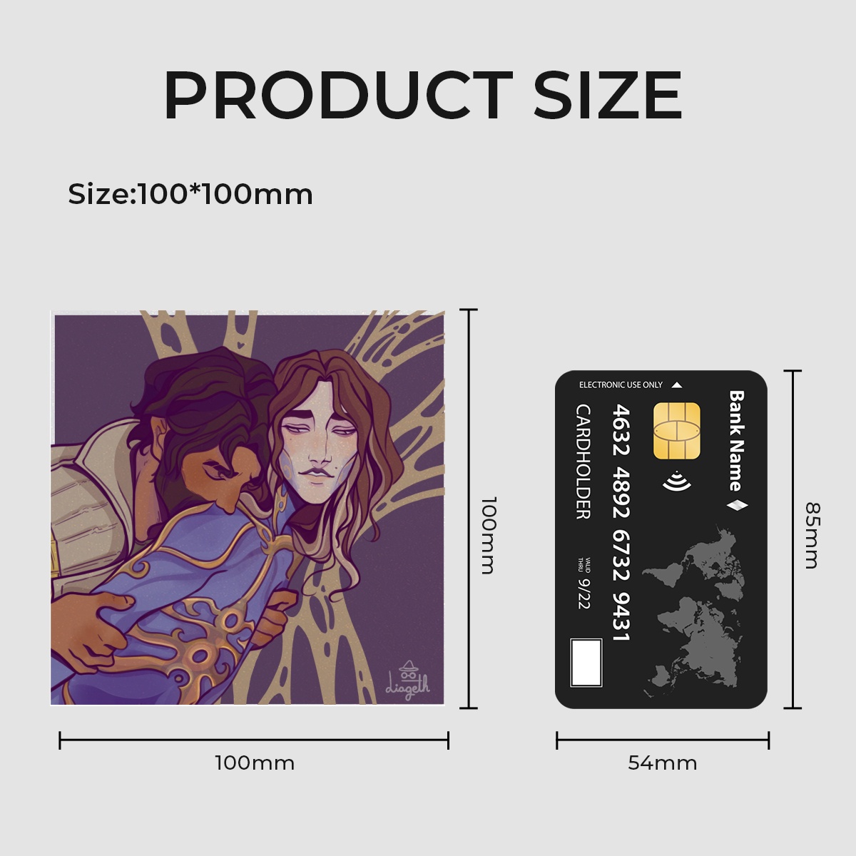 Jayvik Commune Viktor - Two sided print by Liageth - ACGGOODS