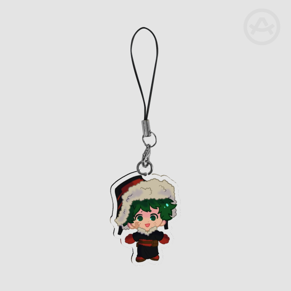 Chibi Deku Phone Charm (Winter AU)