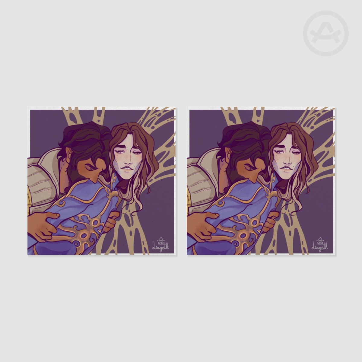 Jayvik Commune Viktor - Two sided print by Liageth - ACGGOODS