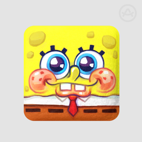 Spongebob Plush Badge