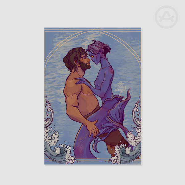 Jayvik Merfolk - BIGGER Print 