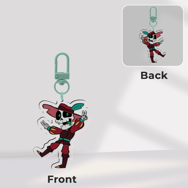 Frank Acrylic Keychain