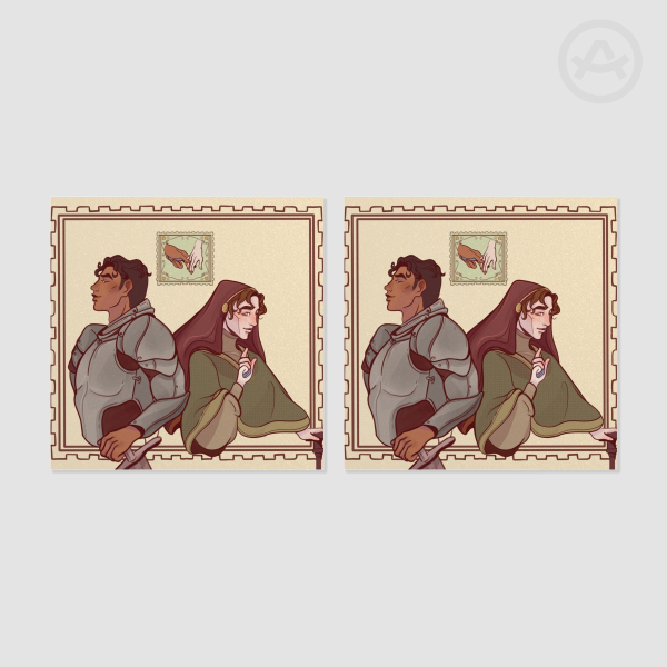 Medieval Jayvik -Two sided Print