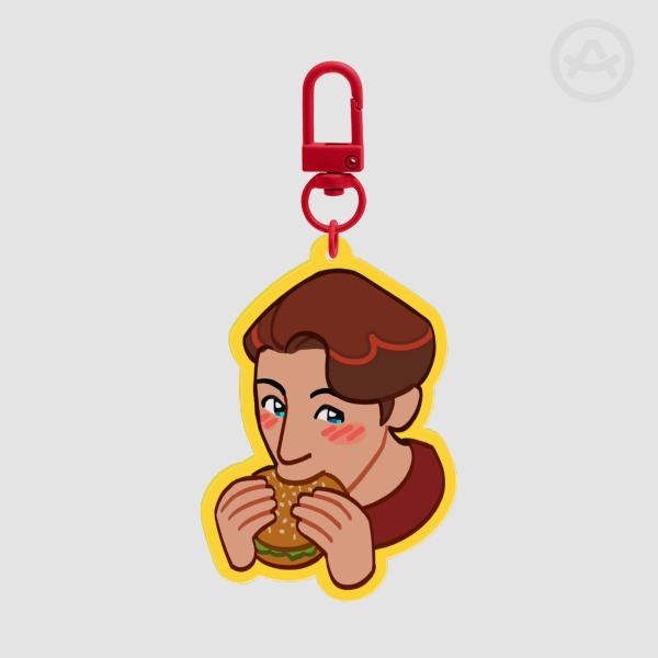 Jerma Burger Keychain