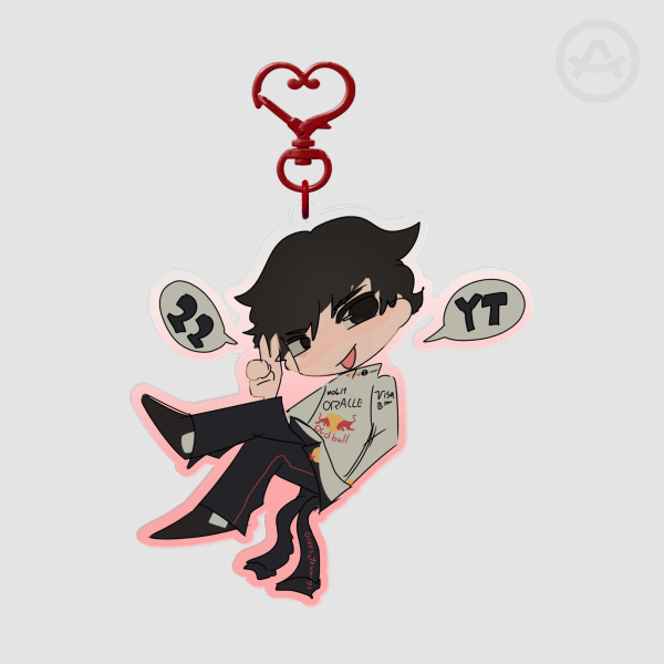 Yuki tsunoda driver Keychain
