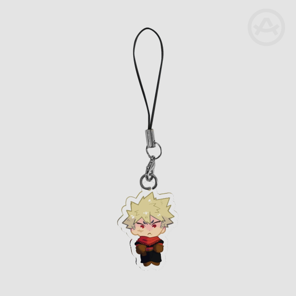 Chibi Bakugo Phone Charm (Winter AU)