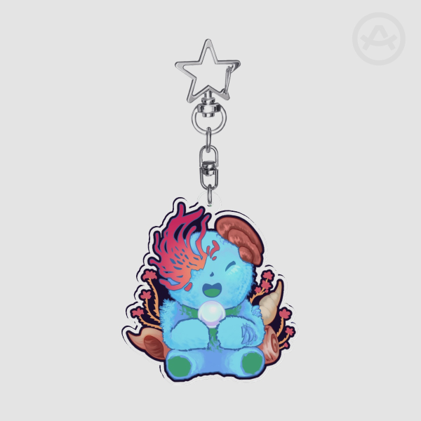 Sea Monk Acrylic Charm