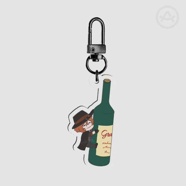 bungo stray dogs | chuuya wine bottle