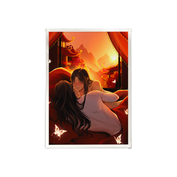 Sunset Art Boards with Silver-Edged