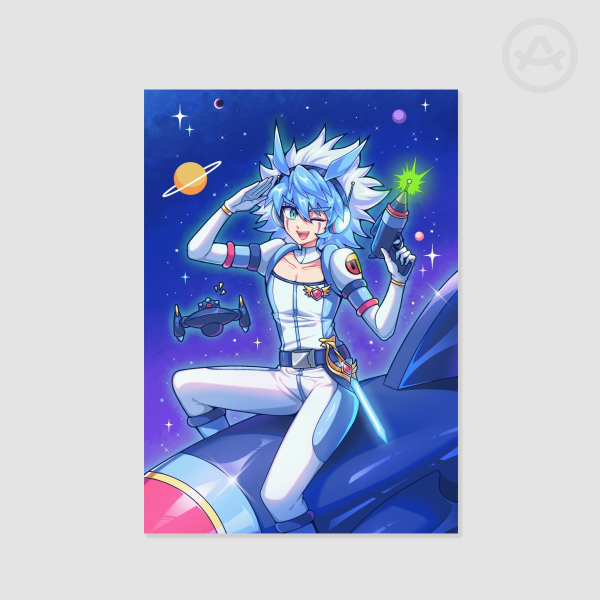 Print ✦ Space Bunny