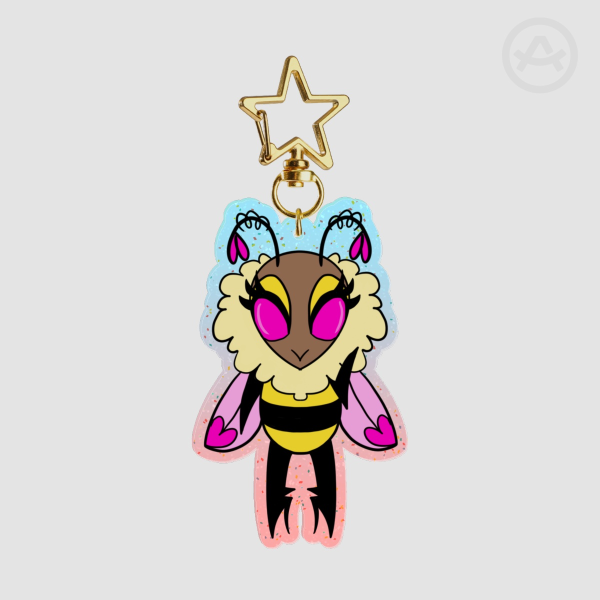 Nubeea Sting Glitter Keychain