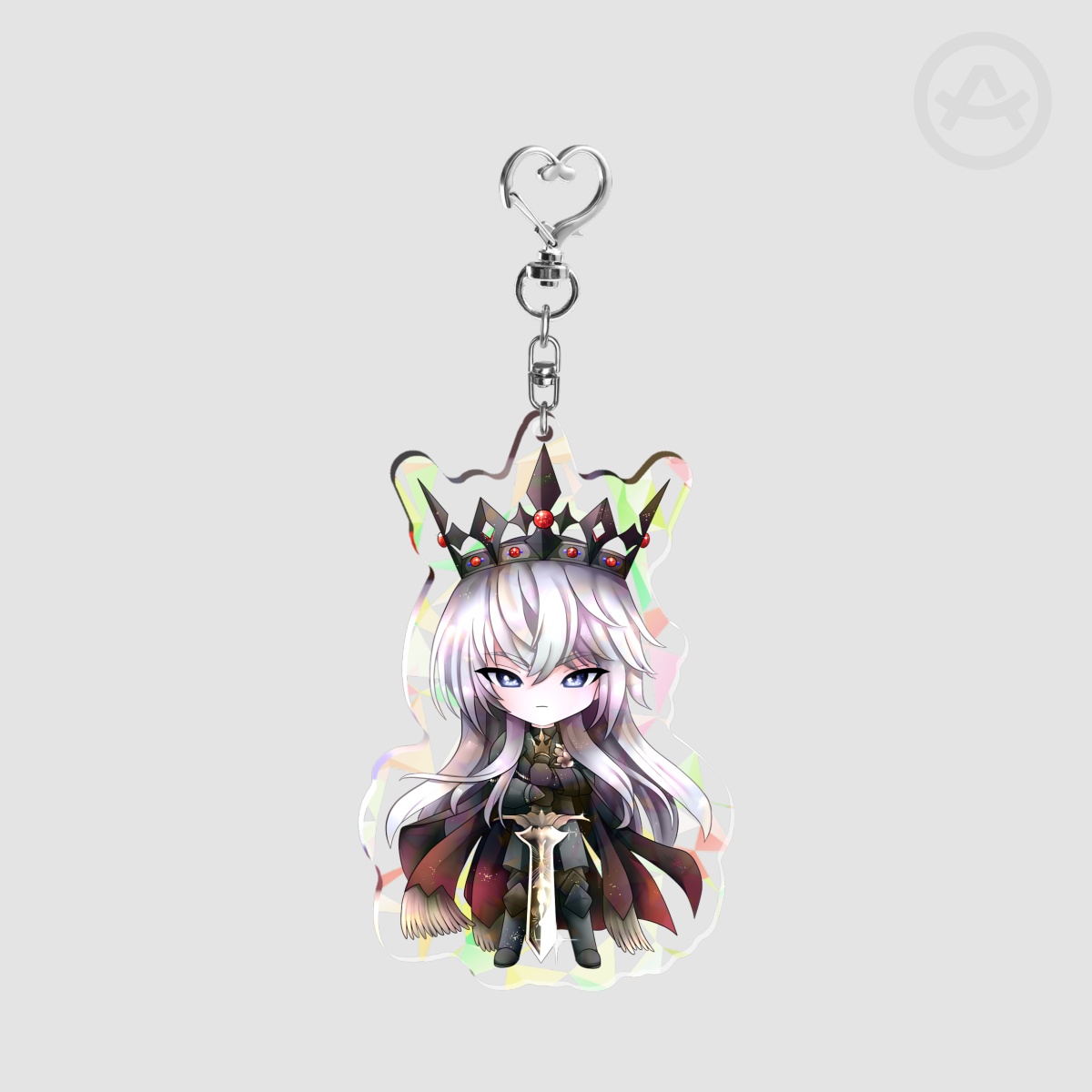 Kind Xavier Broken Glass Acrylic Keychain