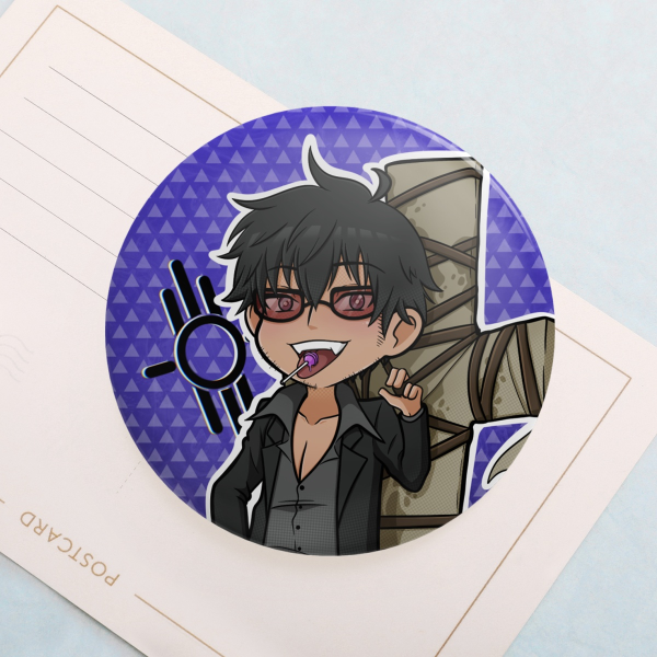 Trigun: Stampede||Nicholas D. Wolfwood Badge