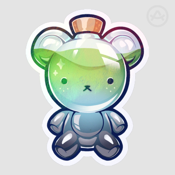 Sticker ✦ Potion Bear AR