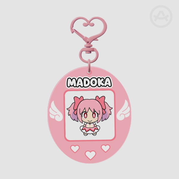 Madoka Tamagotchi Keychain