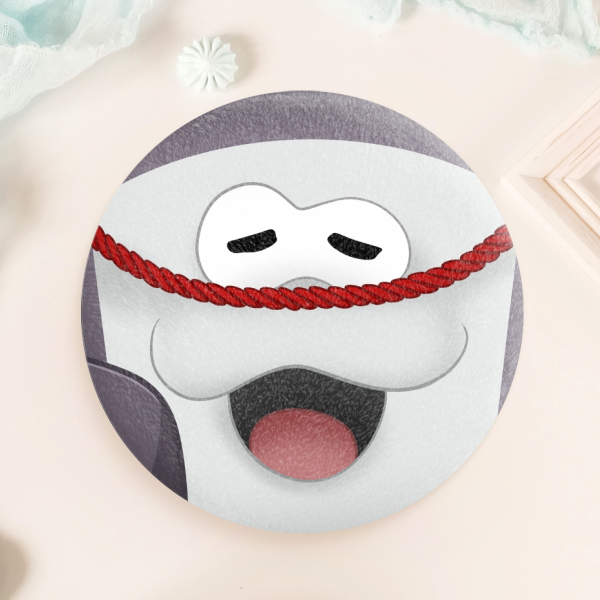 Splatoon||Big Man Plush Badge