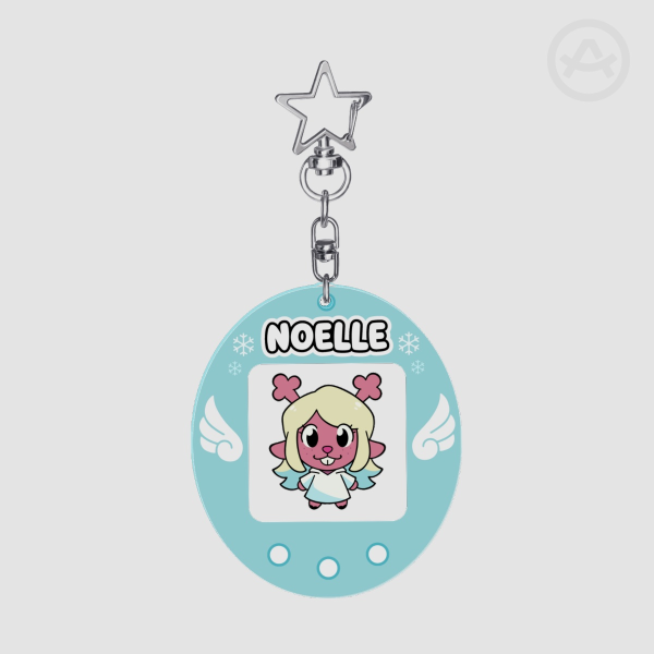 Noelle Tamagotchi Keychain