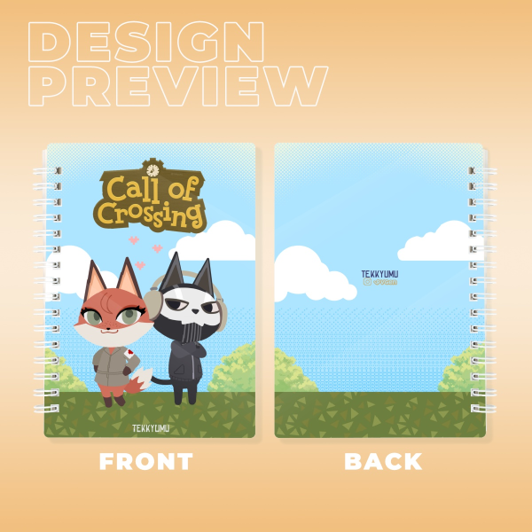 Viks & Ghost Spiral Notebook