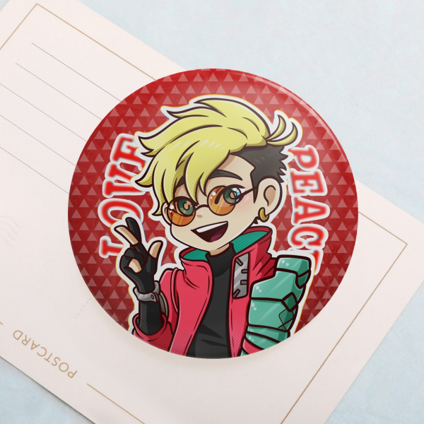 Trigun; Stampede||Vash the Stampede Badge
