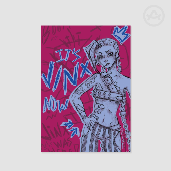 "It's Jinx now" Print