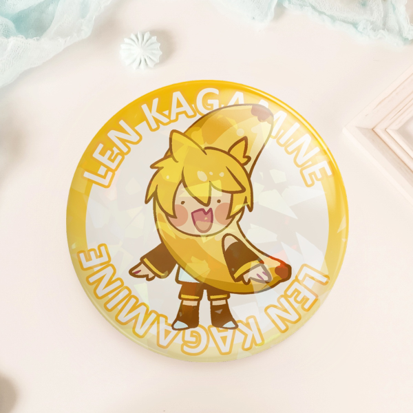 Len Kagamine Round Badge