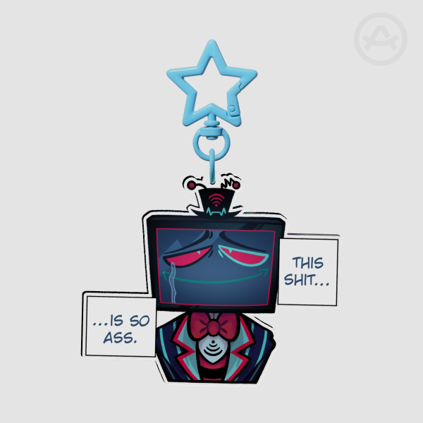 Vox "this shit is so ass..." Acrylic Keychain