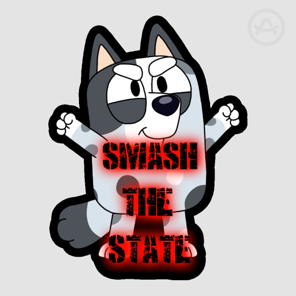 Muffin Smash Sticker