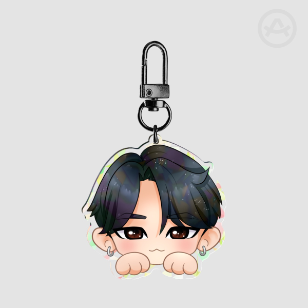 Jinu Broken Glass Acrylic Keychain